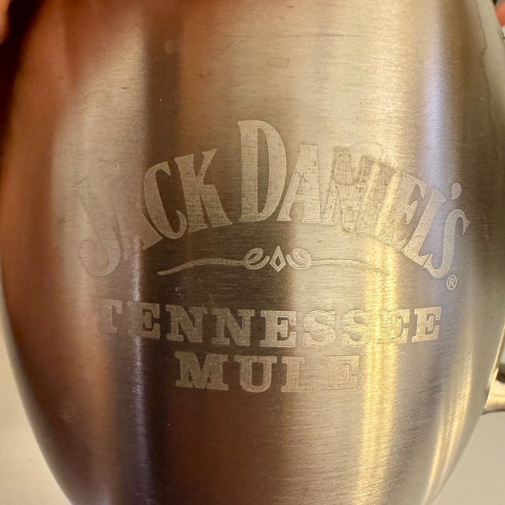 Jack Daniels Silver Tennessee Mule Mug